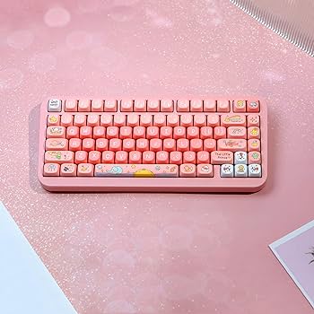 Amazon.com: ZXMICYFA Keycaps,126 Keys Dye-Sublimation Cute